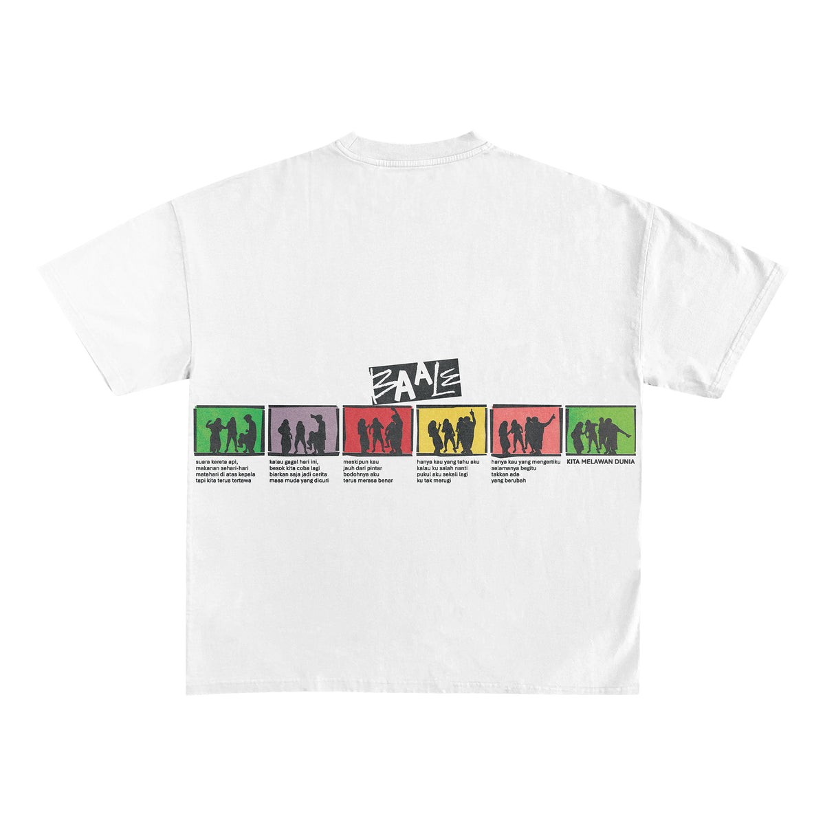 Kaos "Kita Melawan Dunia"