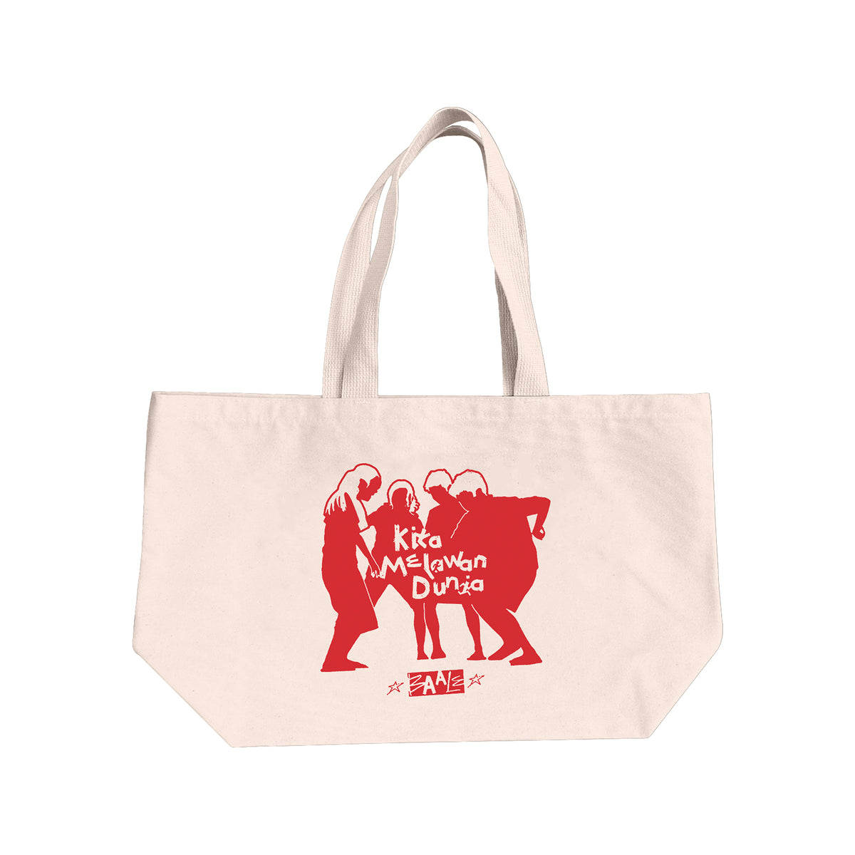 Tote bags "Kita Melawan Dunia"