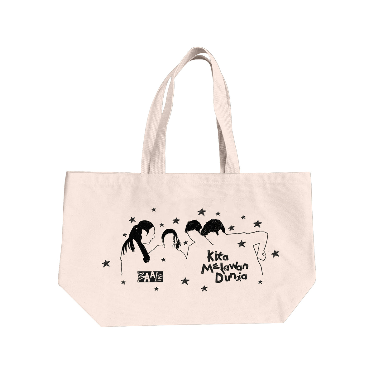 Tote bags "Kita Melawan Dunia"