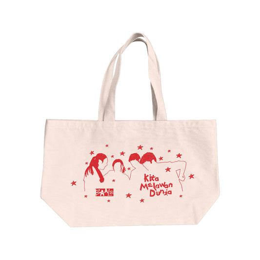 Tote bags "Kita Melawan Dunia"